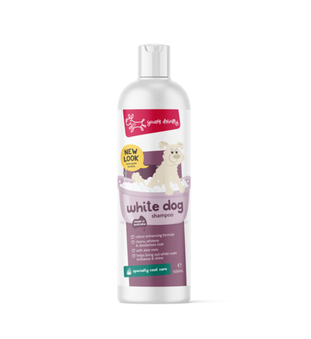 Yours Droolly White Dog Shampoo 500ml