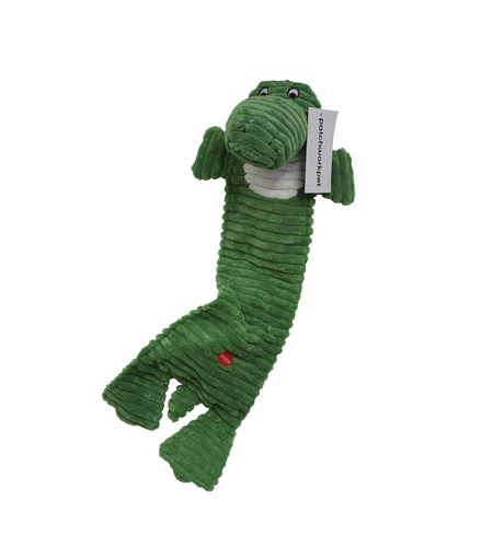 Patchwork Corduroy Flat Green Alligator 50.80cm