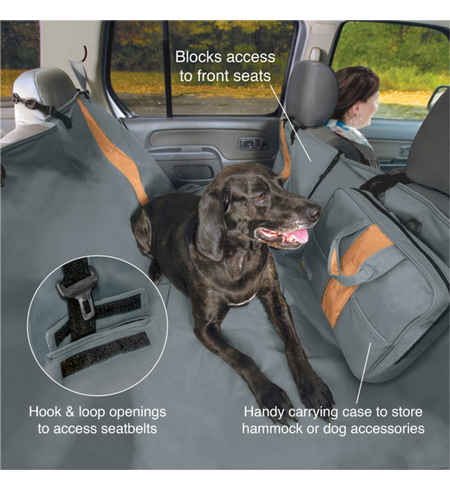 Kurgo Wander Hammock Charcoal