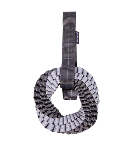 Blitz Braided Tug Ring W Strap Grey S