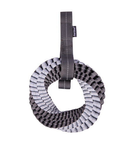 Blitz Braided Tug Ring W Strap Grey M