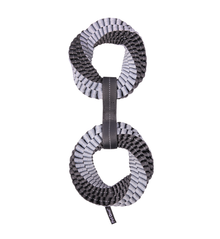 Blitz Double Braided Ring Grey