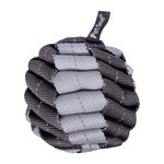 Blitz Braided Ball Grey M-dog-The Pet Centre