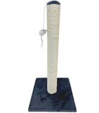 Pet One Cat Sisal Pole Dark Grey 29x29x60cm-cat-The Pet Centre