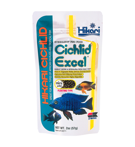 Hikari Cichlid Excel Mini Pellet Floating 57g