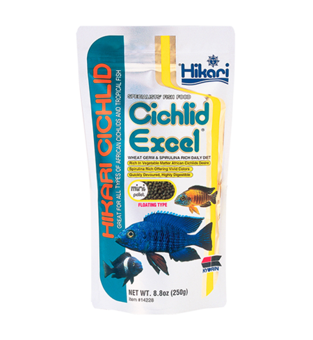 Hikari Cichlid Excel Mini Pellet Floating 250g