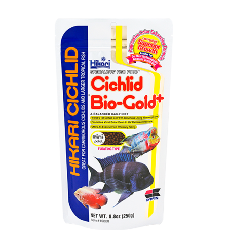 Hikari Cichlid Bio Gold Plus Medium Pellet Floating 250g
