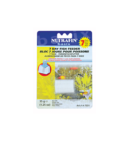 Nutrafin Basix 7 Day Fish Feeder 35g