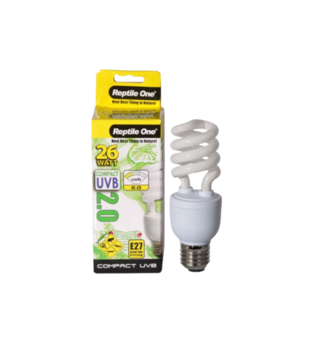 Reptile One Bulb Compact UVB 2.0 26W E27 Fitting