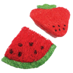 Loofa Strawberry and Watermelon Slice-small-pet-The Pet Centre