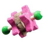 Star Pumice Dumbell Chew-small-pet-The Pet Centre