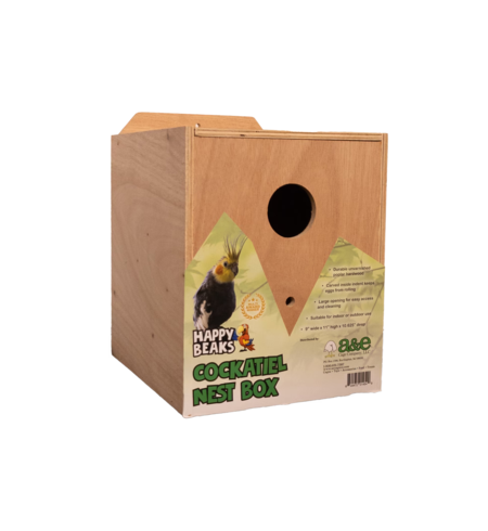 Cockatiel Nest Box 22cm
