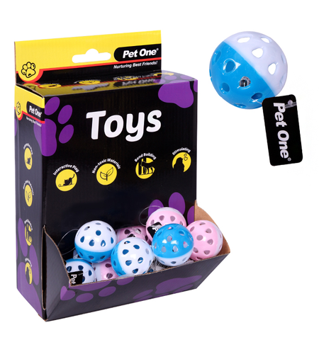 Pet One Cat Toy Soccer Ball 4.5cm