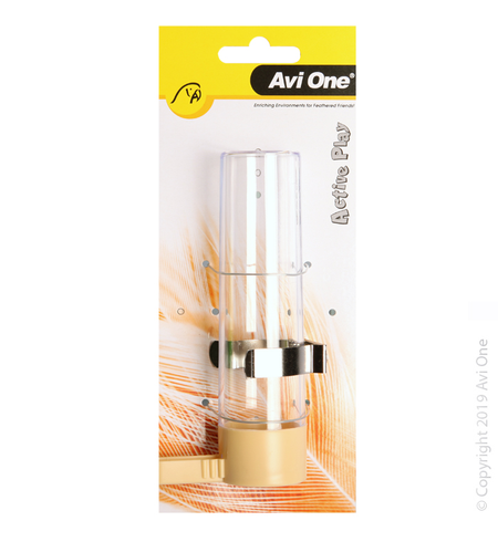 Avi One Bird Feeder Fountain Feeder w Metal Holder 15cm