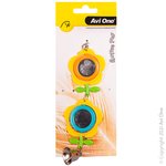 Avi One Bird Toy Double Buttercup Mirror-bird-The Pet Centre