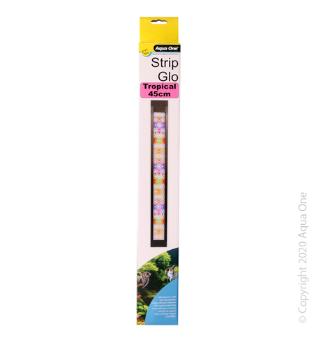 Aqua One StripGlo Tropical LED Reflector 45cm 17.5w