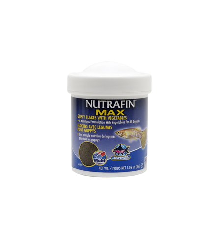 Nutrafin Max Guppy Vegetable Flake 30g