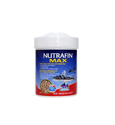 Nutrafin Max Sinking Pellets with Krill & Shrimp Meal 110g