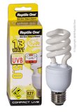 Reptile One Bulb Compact UVB 5.0 13W E27 Fitting-fish-The Pet Centre
