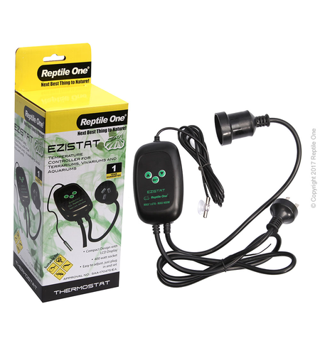 Reptile One EziStat Single Socket Thermostat 400w Capacity