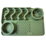 Slow Feeder Mat Bento Olive 30x20cm