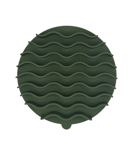 Slow Feeder Insert Olive Wave 15cm