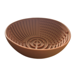 Wobble Bowl Mocha 16.5cm-dog-The Pet Centre