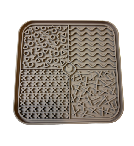 Slow Feeding Mat Cobblestone 20cm
