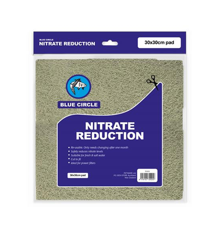 Blue Circle Filter Pad Nitrate Reduction 30x30x2cm