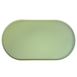 Waggin Tails Silicone Ellipse Mat Olive 45×25-dog-The Pet Centre