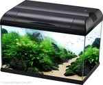 Aqua One Ecostyle 47 Aquarium Black 38lt-fish-The Pet Centre