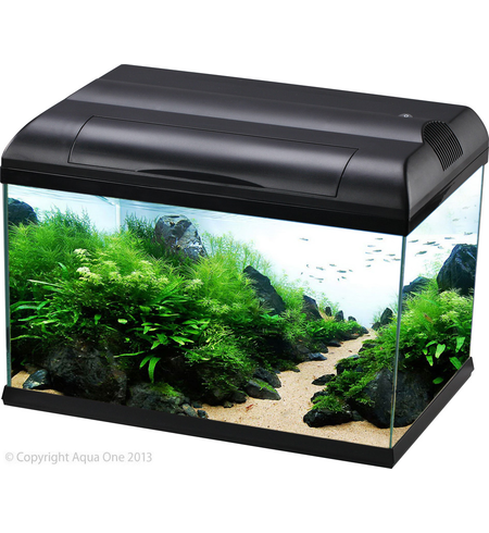 Aqua One Ecostyle 47 Aquarium Black 38lt