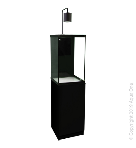Dynamic 58 Aquarium Set 58L 35W X 35D X 58 72cm H (black)