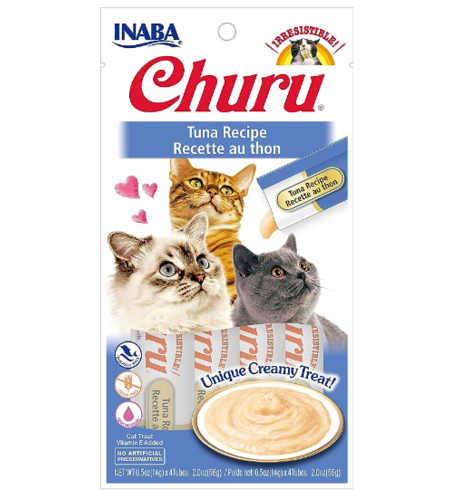 Inaba Cat Churu Tuna Recipe 14g x4