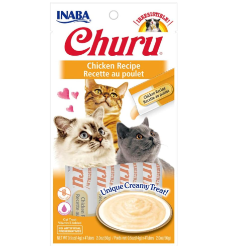 Inaba Cat Churu Chicken Recipe 14g x4