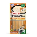 Inaba Cat Churu Skin & Coat Chicken Recipe 14g x4-cat-The Pet Centre