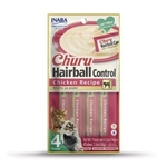 Inaba Cat Churu Hairball Control Chicken Recipe 14g x4-cat-The Pet Centre