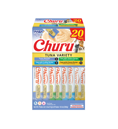 Inaba Churu Tuna Variety Box 20 x 14g
