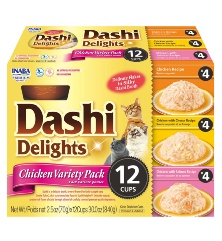 Inaba Dashi Delights Chicken Variety Pack 12x