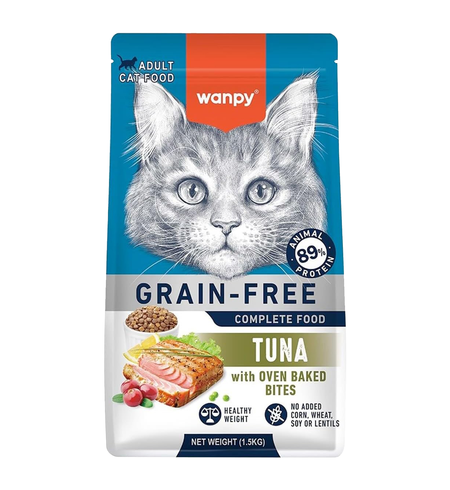 Wanpy Cat 1.5kg Grain Free Tuna