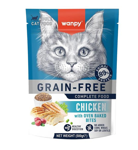 Wanpy Cat 500g Grain Free Chicken
