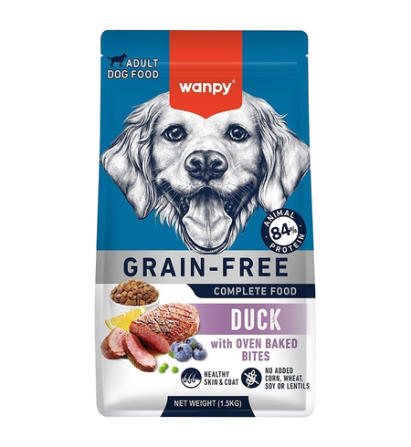Wanpy Dog 1.5kg Grain Free Duck
