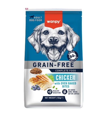 Wanpy Dog 12kg Grain Free Chicken