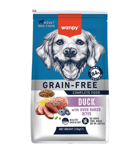 Wanpy Dog 12kg Grain Free Duck