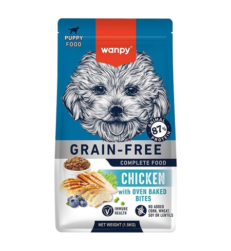 Wanpy Puppy 1.5kg Grain Free Chicken
