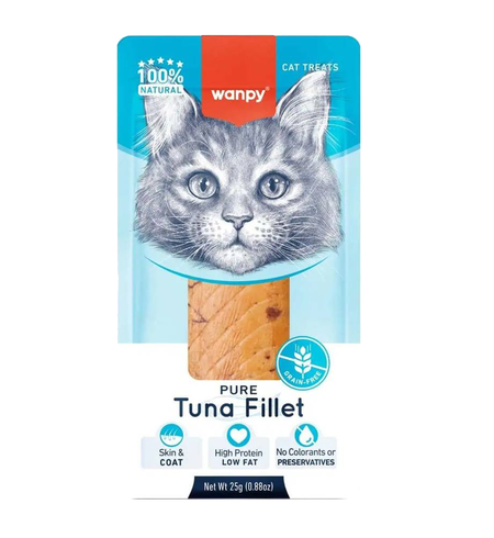 Wanpy Cat Treat Tuna Fillet 25g 