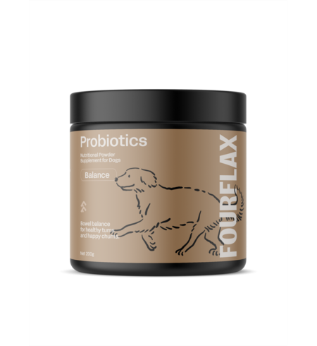 Fourflax Canine Probiotics 200g