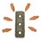 Pet One Treat Carrot Patch 7pcs