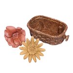 Pet One Treat Flower Basket 3pcs-small-pet-The Pet Centre