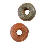 Pet One Treat Donuts Small 2pcs Green/Orange-small-pet-The Pet Centre